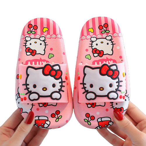 Chinelo Infantil Feminino Hello Kitty