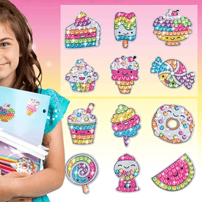 Kit Pintura Infantil de Diamante 5D - Adesivos - Loja Mega Mania