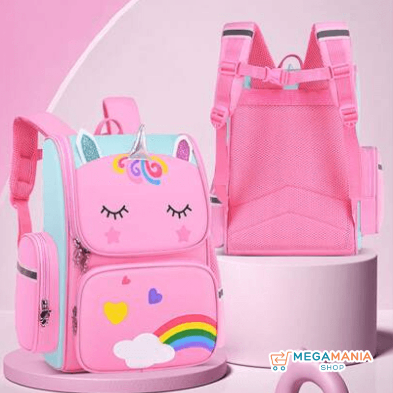 Mochila Escolar Unicórnio Infantil - Loja Mega Mania