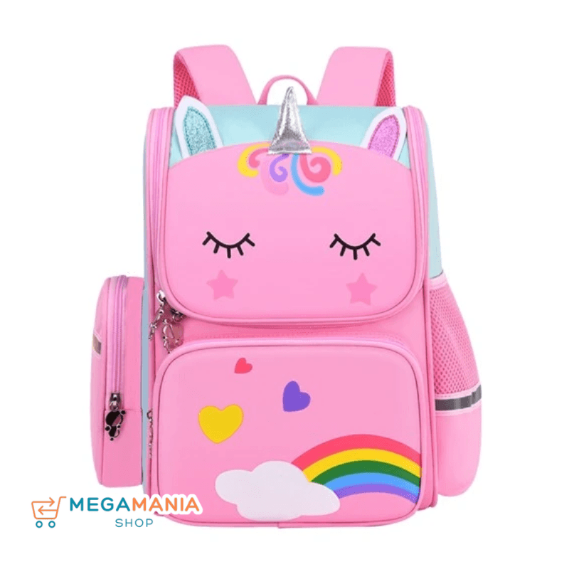 Mochila Escolar Unicórnio Infantil - Loja Mega Mania