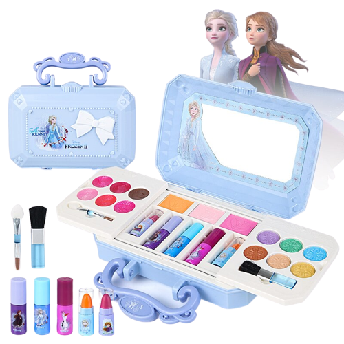 Maleta de Maquiagem Infantil com Espelho Frozen - Loja Mega Mania
