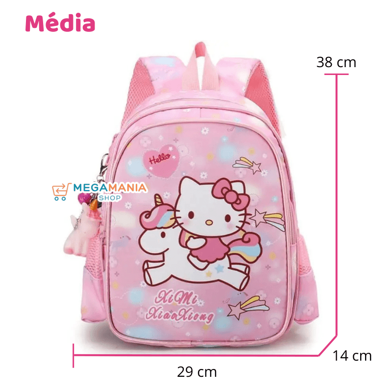 Mochila Hello Kitty Infantil - Loja Mega Mania